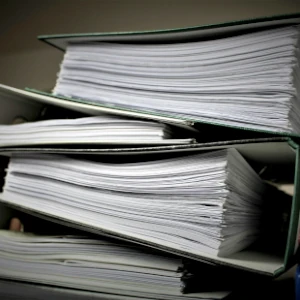 stack of papers